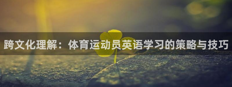 尊龙官方正版app神州：跨文化理解：体育运动员英语学