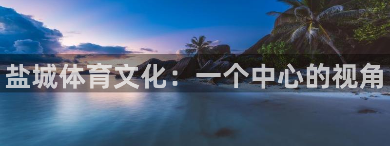 注册尊龙官方正版app：盐城体育文化：一个中心的视角